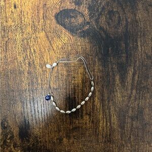 Alex and Ani Evil Eye Pull Chain Bracelet